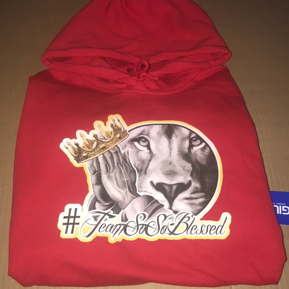 Red hoodie
